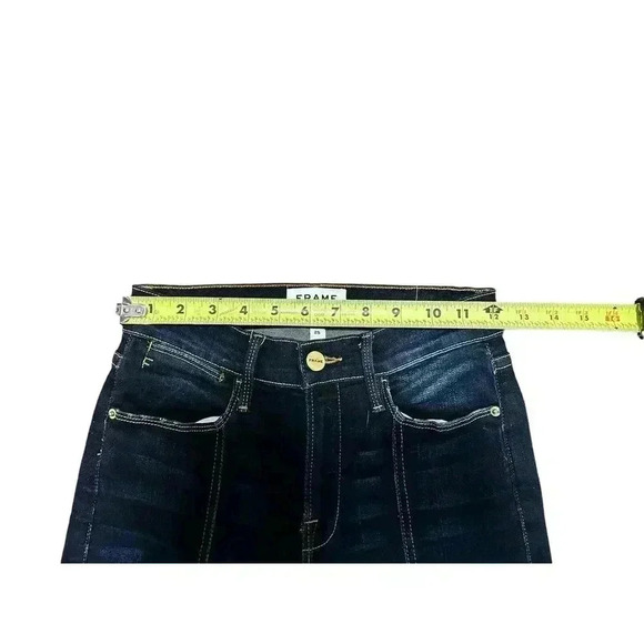 Frame‎ Denim le High Skinny Jeans Dark Wash Size 25 - Picture 4 of 6